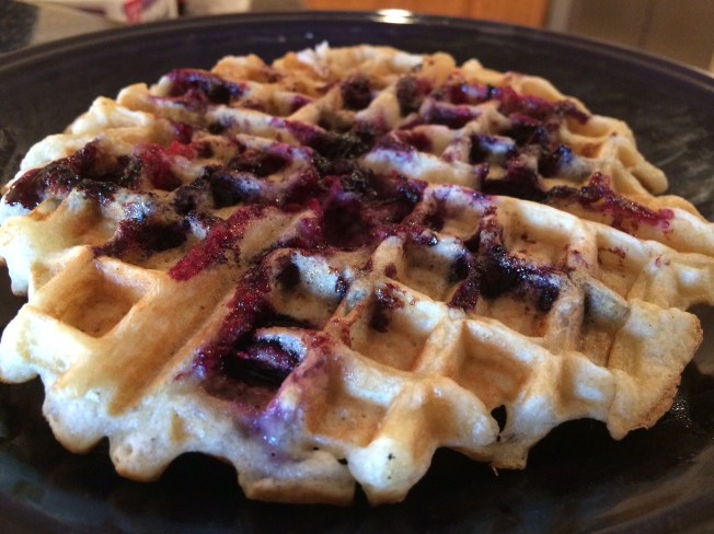 Blueberry Waffles