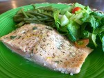 Salmon With Lemon Butter&nbsp;Sauce